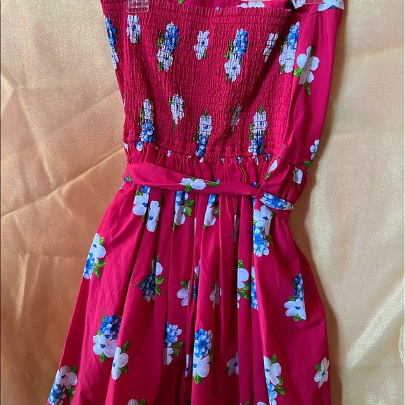Abercrombie and Fitch Floral Strapless Dress - Picture 2 of 4